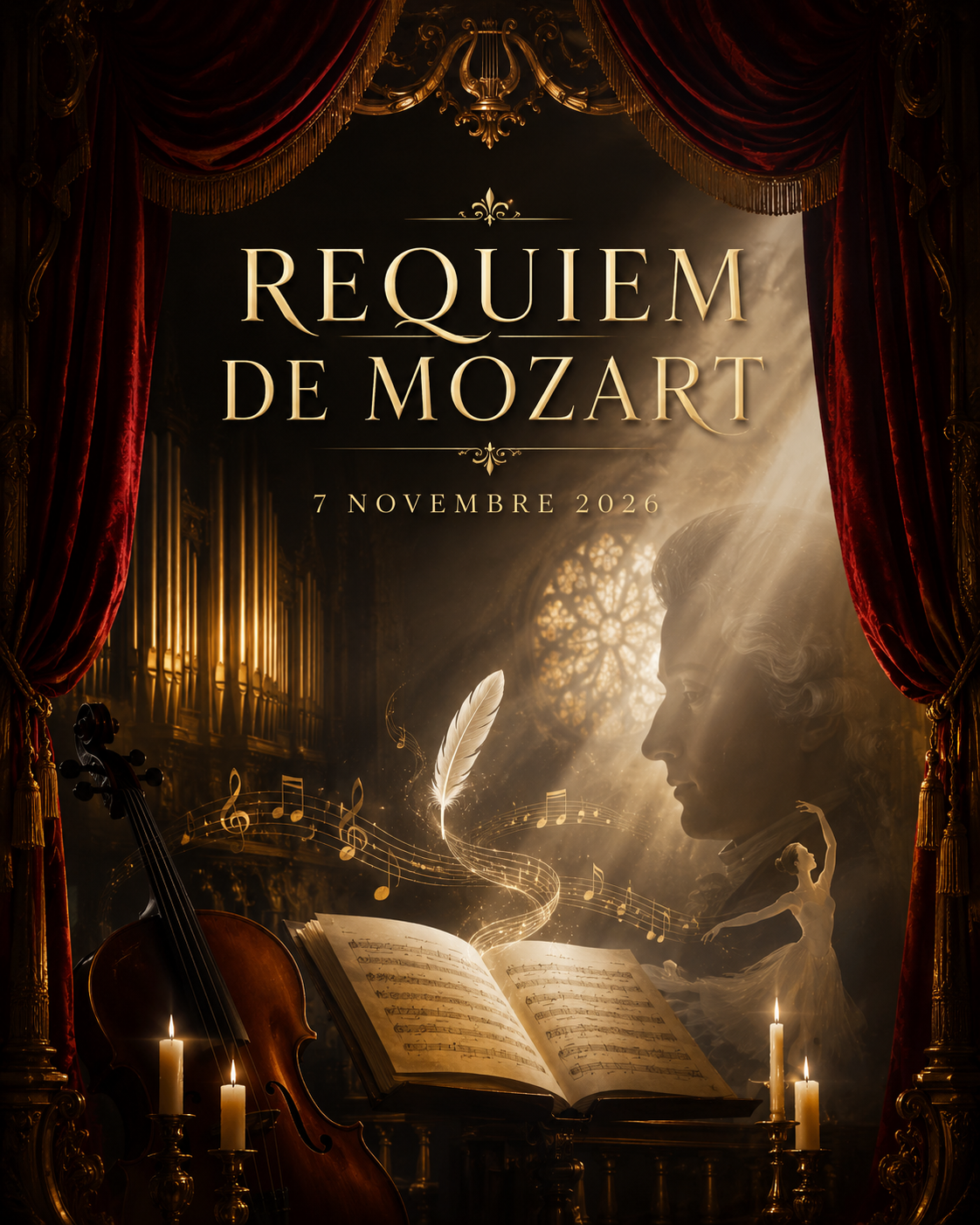 Visuel Requiem de Mozart