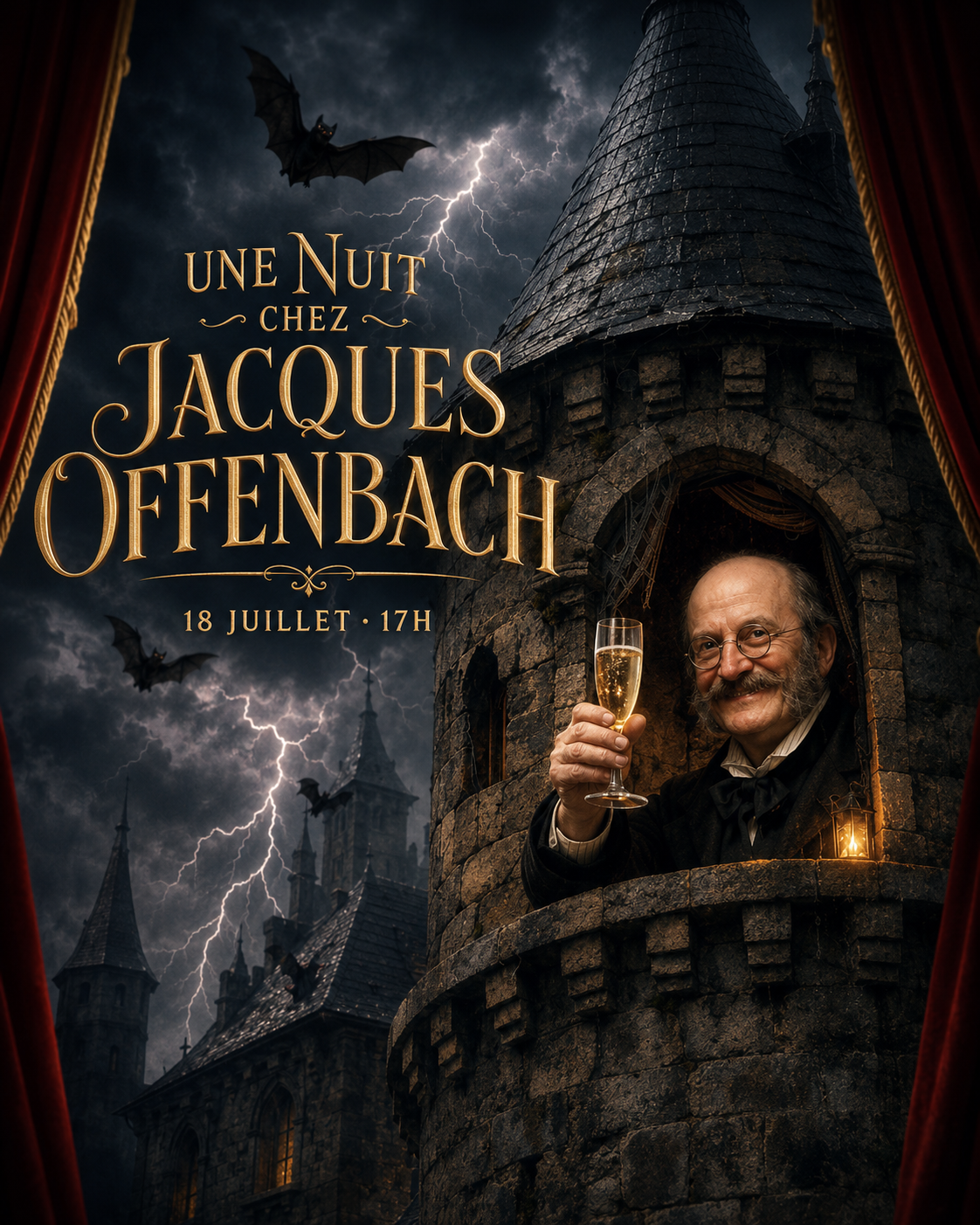 Billet visuel Une nuit chez Jacques Offenbach